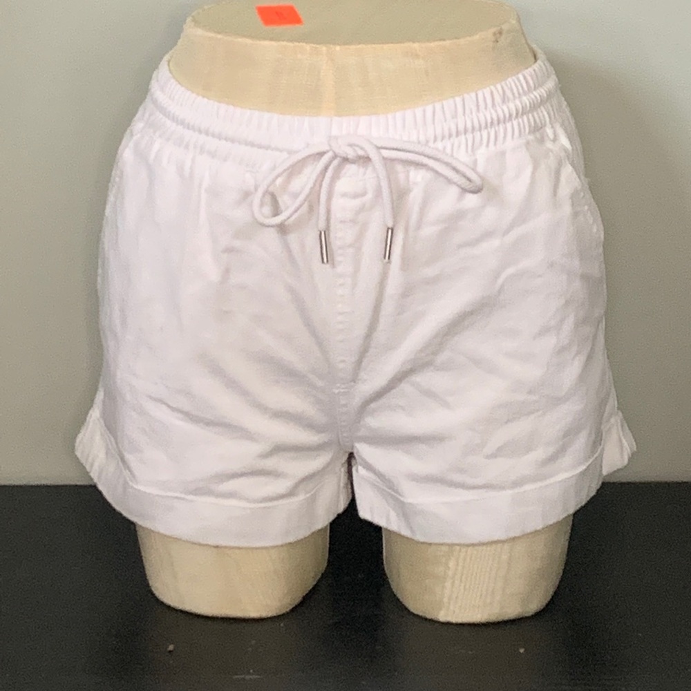Forever 21 white cargo shorts size XS extra small